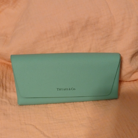 Tiffany & Co. Accessories - Tiffany & Co. Aqua Women's Eye Glass Case